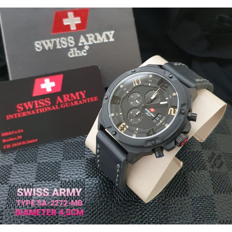 JAM TANGAN PRIA SWISS ARMY ORIGINAL TYPE SA-2272mb