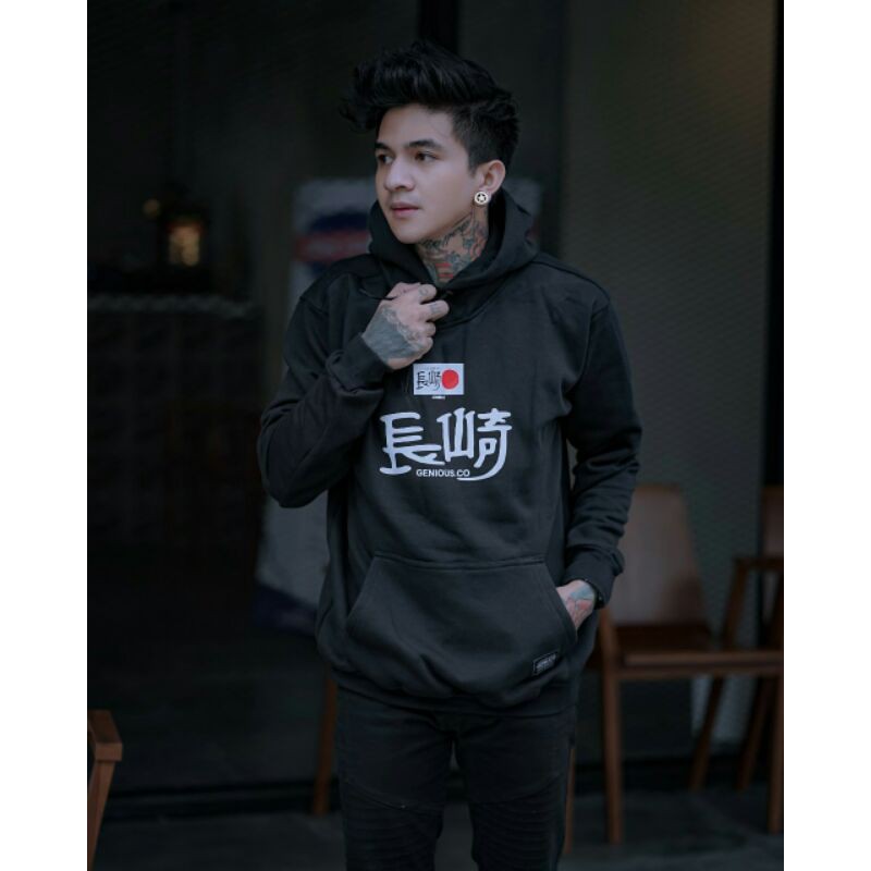 Sweater 2025 hoodie hitam