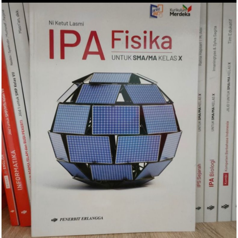 Jual BUKU IPA FISIKA KELAS X SMA KURIKULUM MERDEKA ERLANGGA TERBARU ...