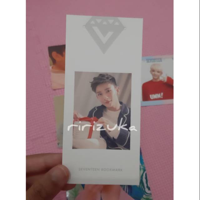 Seventeen Love And Letter Album Love Version high quality With Joshua Bookmark