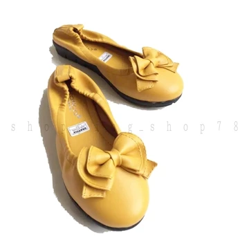 Sepatu Kerja Kantoran Santai Wanita Flat Shoes Pita Balet Gratica As 31