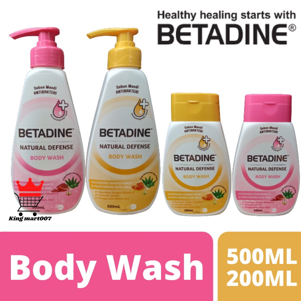 Betadine body deals wash