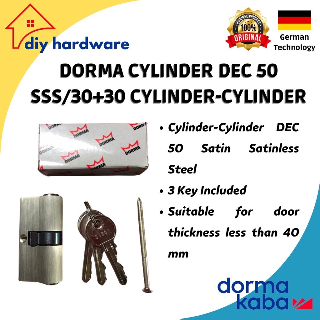 Jual Dorma Clinder DEC 50 /30+30 SSS | Shopee Indonesia