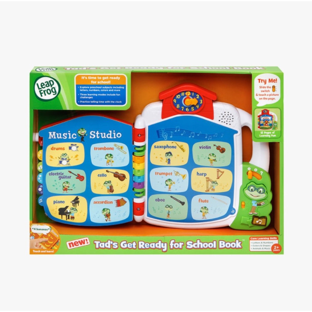 Jual Leap Frog Tad's Get Ready For School Book Mainan Edukasi Anak ...