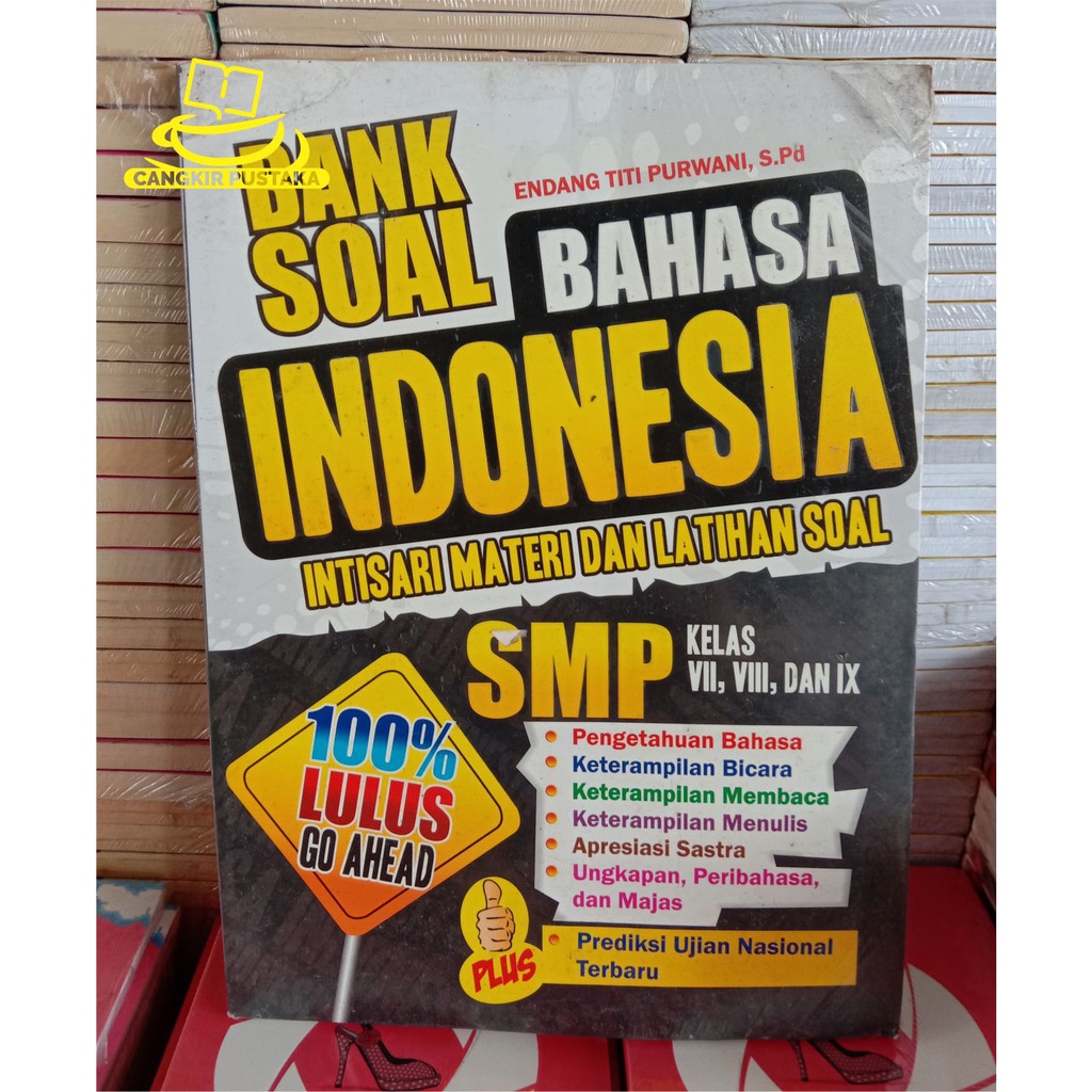 Jual Bank Soal Bahasa Indonesia Intisari Materi Dan Latihan Soal SMP ...