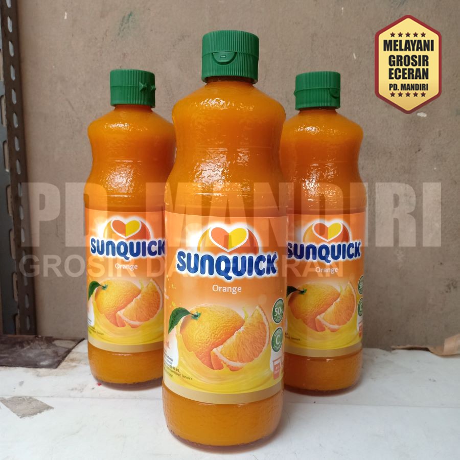 Jual SUNQUICK ORANGE 840 ML BOTOL | Shopee Indonesia
