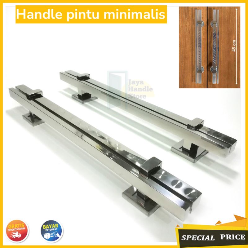 Jual Model terbaru handle pintu rumah model Twin minimalis stainless