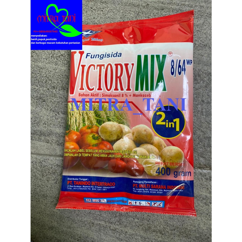 Jual Fungisida Kontak Sistemik Simoksanil Mankozeb Victory Mix