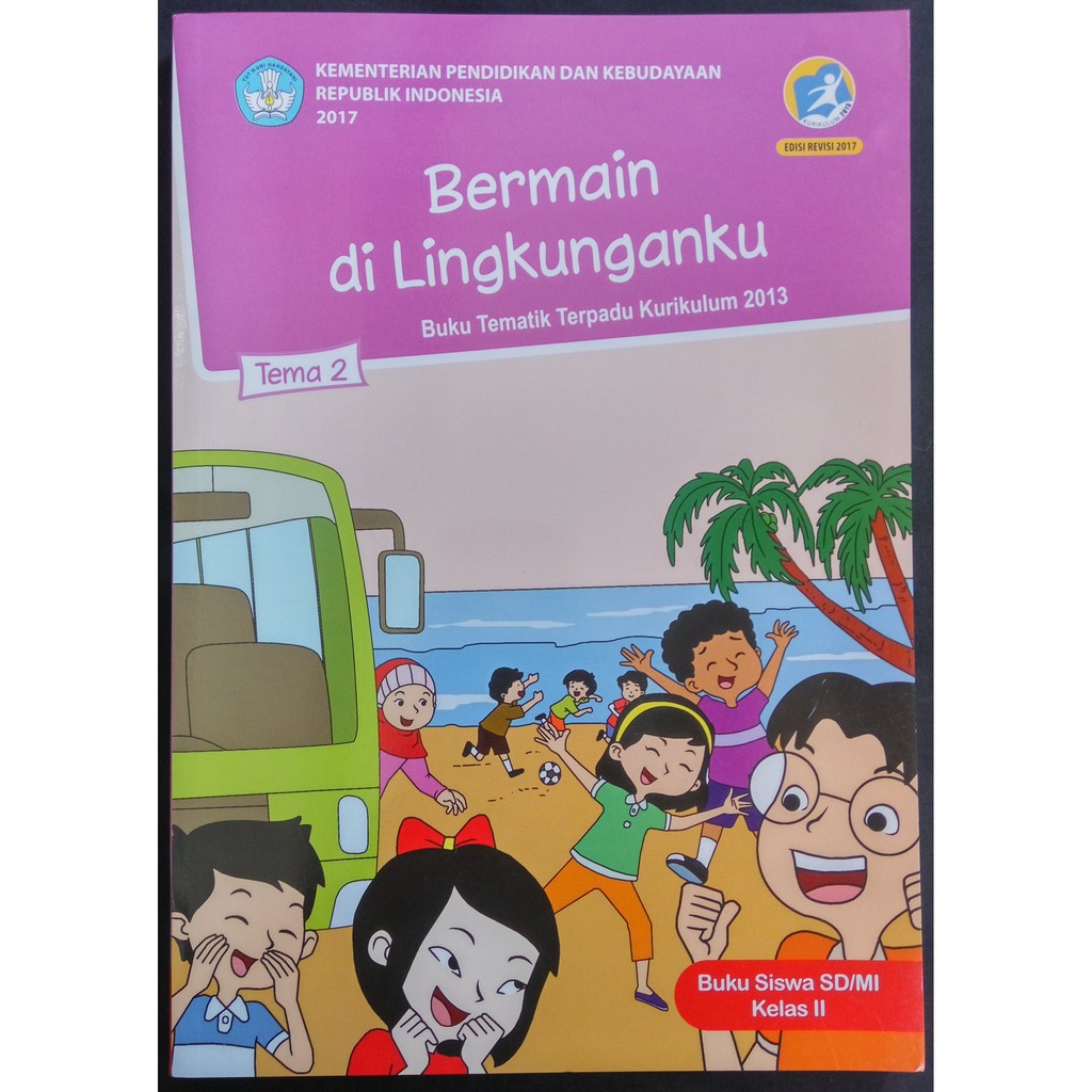 Jual Buku Tema 2 Kelas 2 SD " Bermain Di Lingkunganku " | Shopee Indonesia