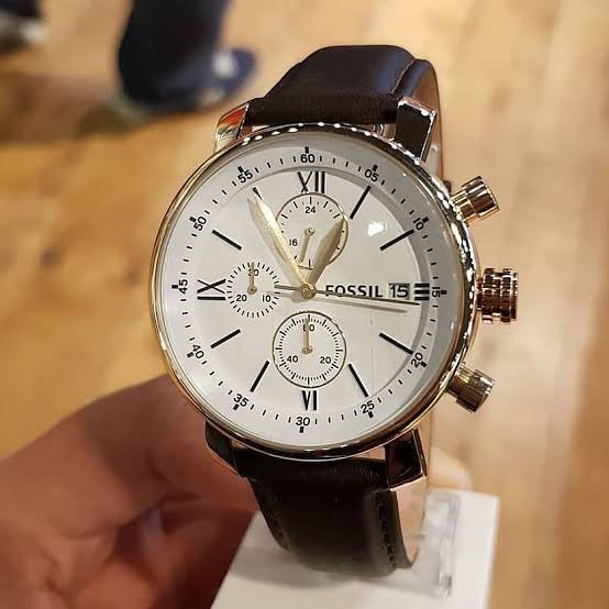 Jual Fossil BQ1009 Rhett Men s Brown Leather Shopee Indonesia