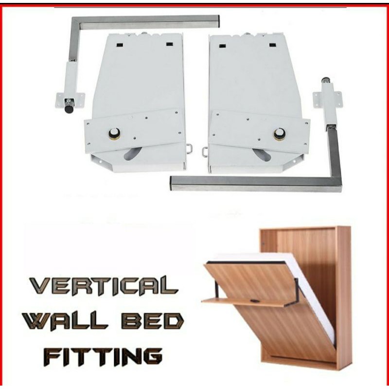 Jual Engsel Ranjang Wall Bed Fitting Vertical Beridiri Shopee Indonesia