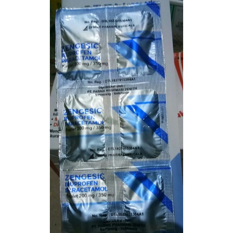 Jual ZENGESIC per strip (obat nyeri) | Shopee Indonesia