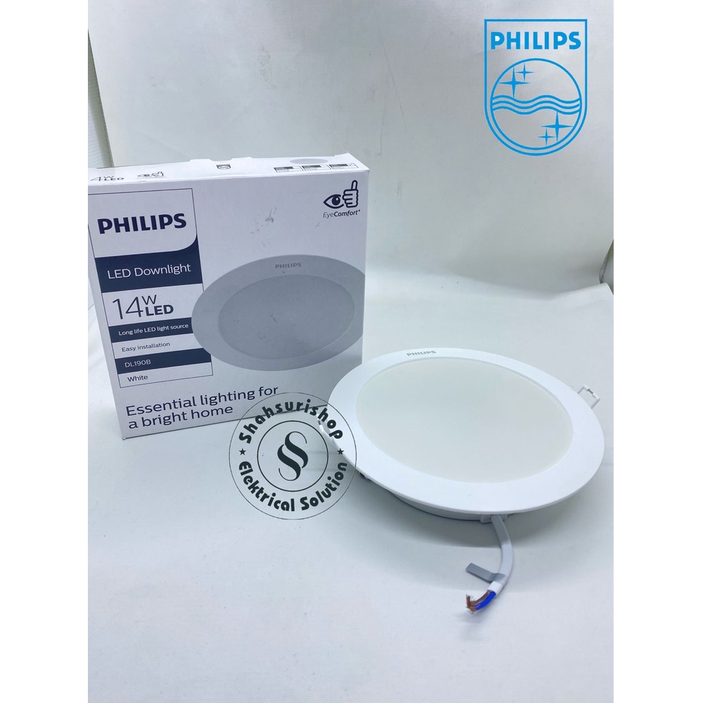 Jual Lampu Downlight Led Philips Eridani G2 Dl190b 14w 14 Watt W 6 Inch