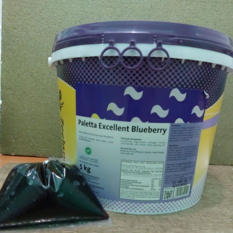 Jual Zeelandia Paletta Excellent Blueberry 500gr repack | Shopee Indonesia