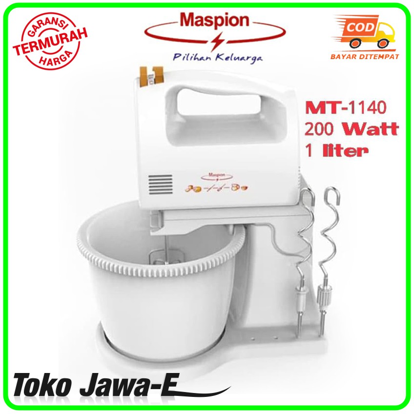 Jual Stand Mixer Maspion Mt Kapasitas Liter Murah Berkualitas