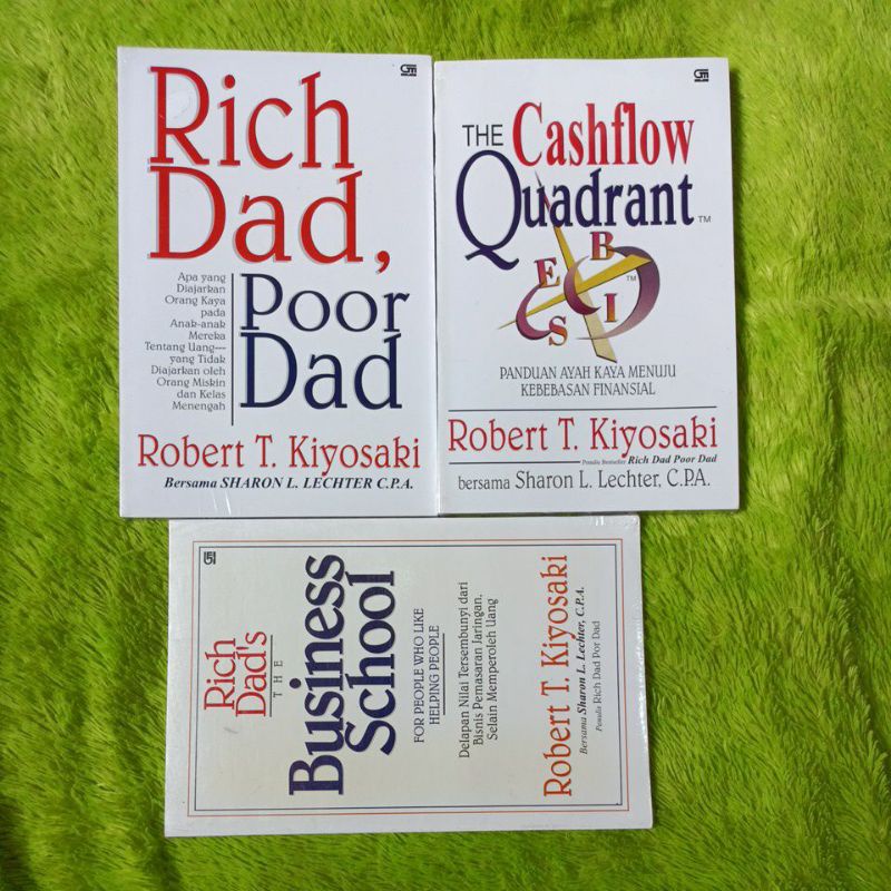 Jual Buku Rich Dad Poor Dad The Cashflow Quadrant Business School