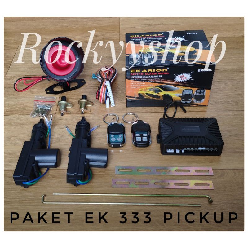 Jual Paket Alarm Mobil Pickup Pintu Dan Switch Murah Shopee Indonesia