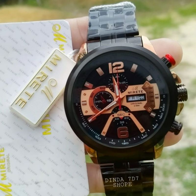Jual Ready Stok (Bayar Ditempat) Jam Tangan Pria Mirete Original ...