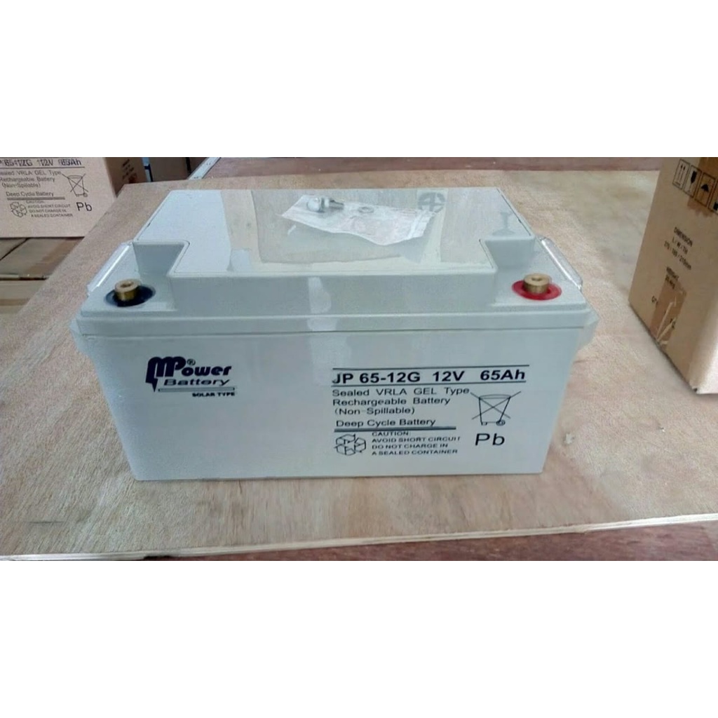 Jual Battery / VRLA / aki kering / baterai / MPower JP65-12 65Ah 12