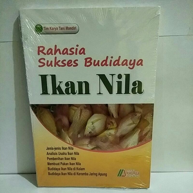 Jual Buku Budidaya Rahasia Sukses Budidaya Ikan Nila | Shopee Indonesia