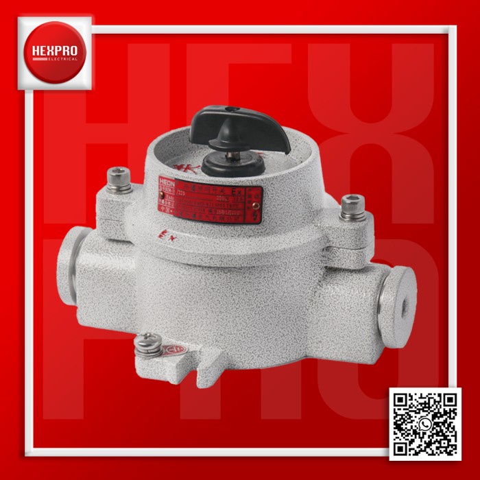 Jual Stop Kontak Selector Switch On Off Explosion Proof Helon | Shopee ...