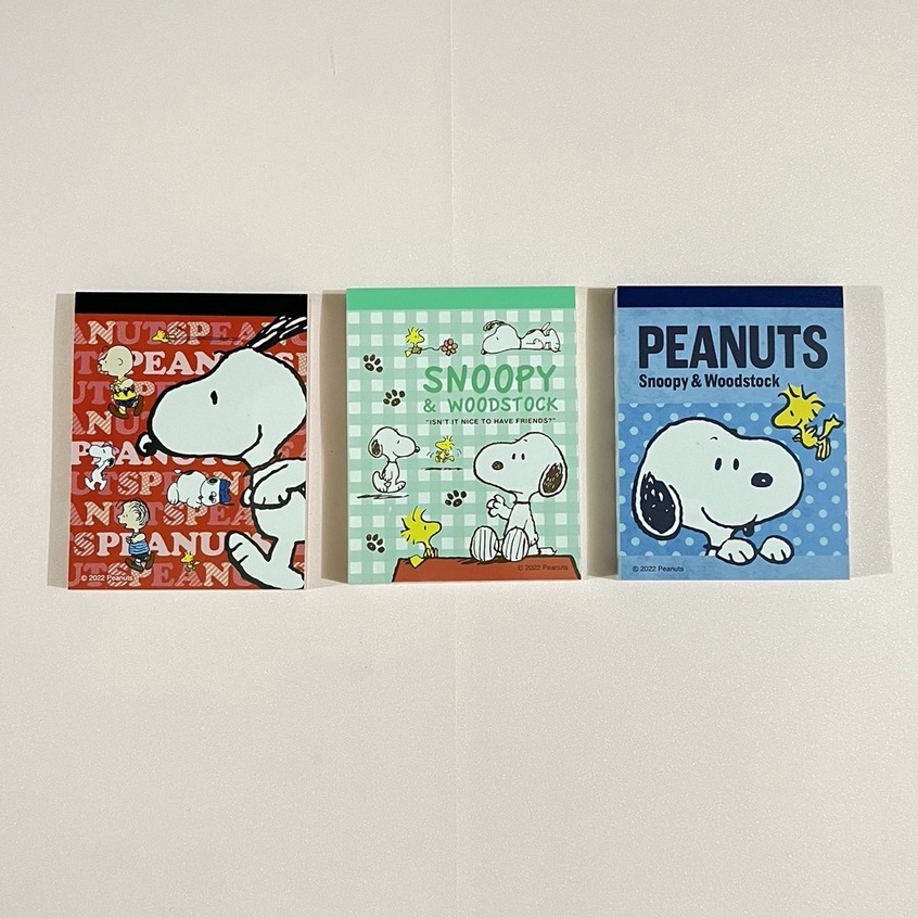 Jual Mini Memo Pad Yamano Peanuts Snoopy Limited Edition | Shopee Indonesia