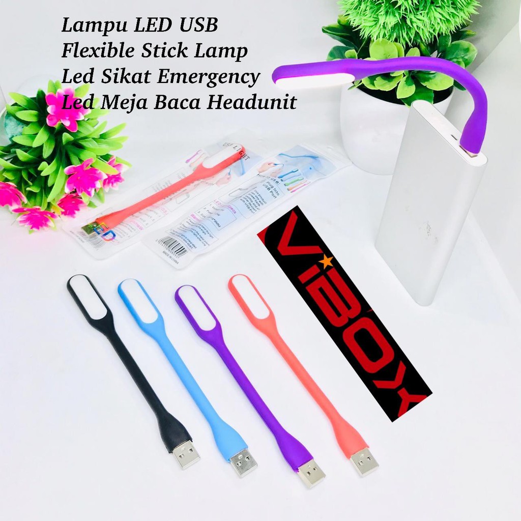 Jual Lampu Led Usb Light Flexible Atau Lampu Baca Darurat Shopee Indonesia