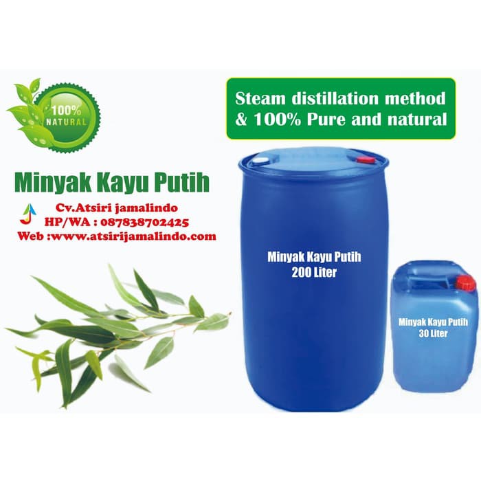 Jual Supplier Minyak Kayu Putih Murni 100% 1 Liter | Shopee Indonesia