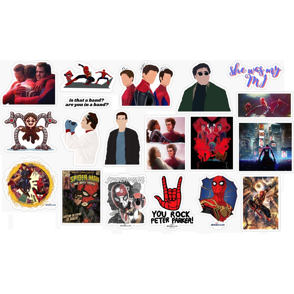 Jual Spiderman no way home sticker pack Shopee Indonesia