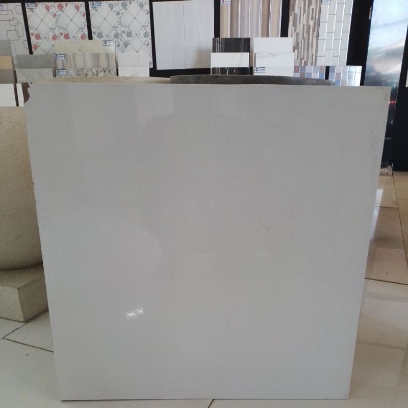 Jual Granit Lantai Putih Polos Arna Vitery White 60×60 Kw4 | Shopee ...