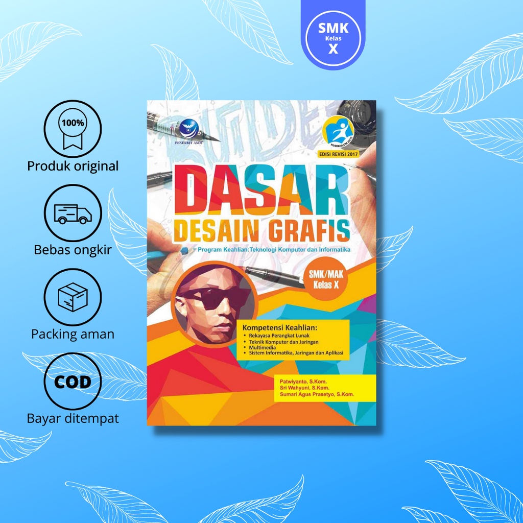 Jual Buku Smk Dasar Desain Grafis Untuk Smk Mak Kelas X Shopee Indonesia