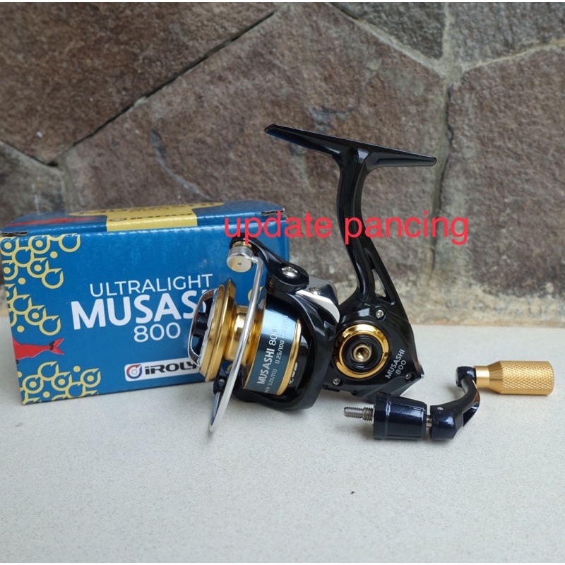 Jual Reel mini IROLY MUSASHI / OROCHI power handle UL 500 / 800 ...