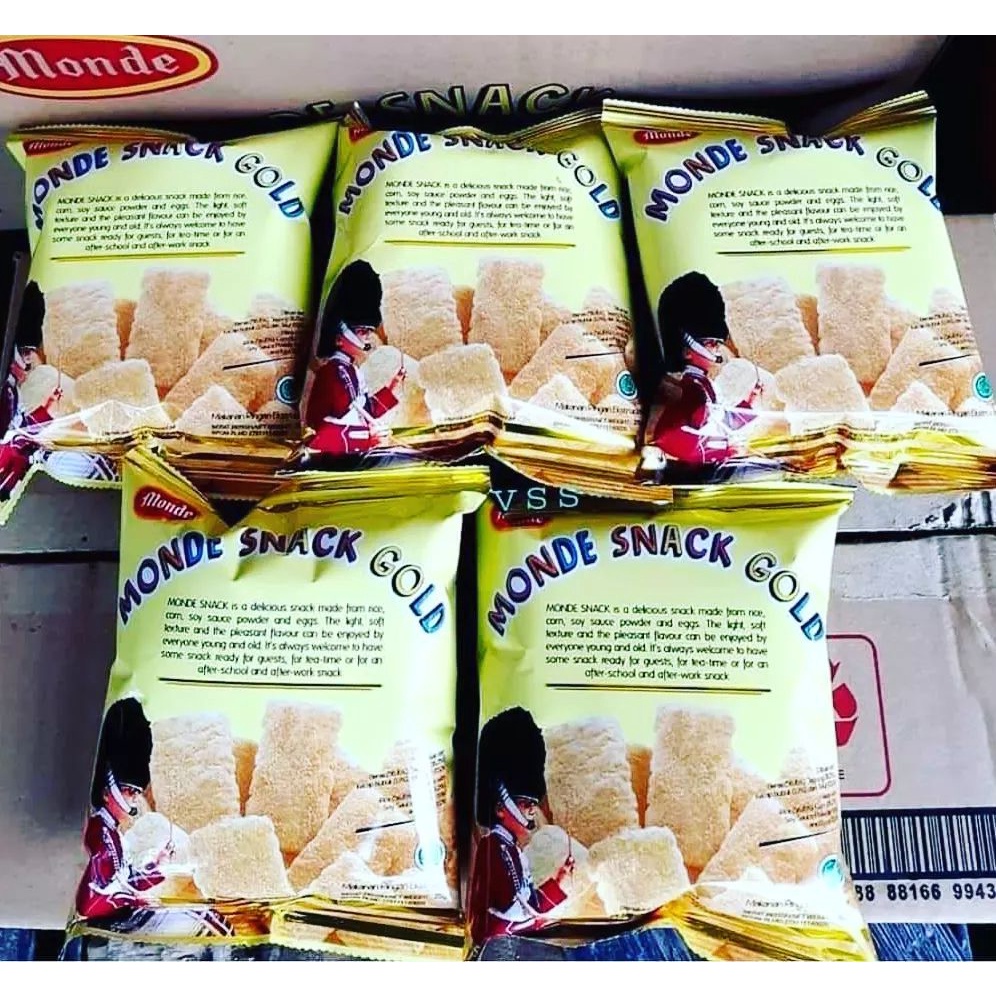 Jual Monde Serena Snack Gold 25gr 1 Dos Isi 45 Pcs Shopee Indonesia