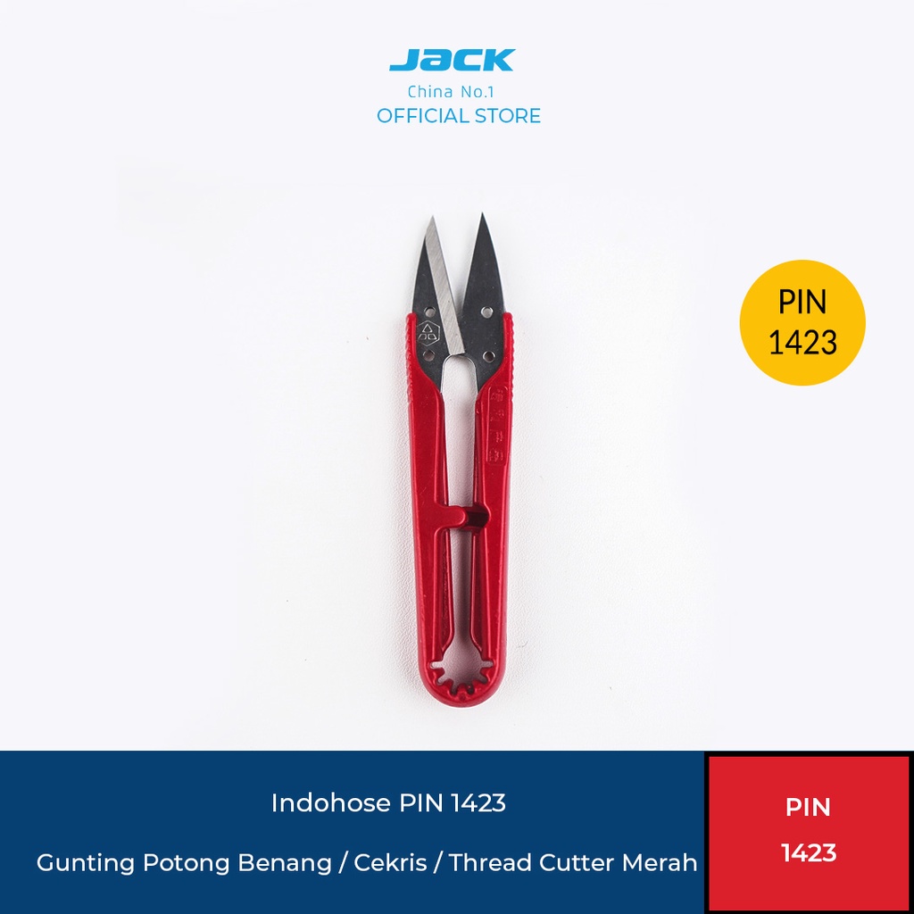 Jual PIN 1423 Gunting Potong Benang / Cekris / Thread Cutter Merah ...