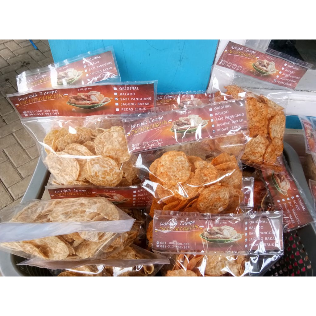 Jual Keripik Tempe/Snack/Makanan Ringan/Makanan Sehat/Keripik Kiloan ...