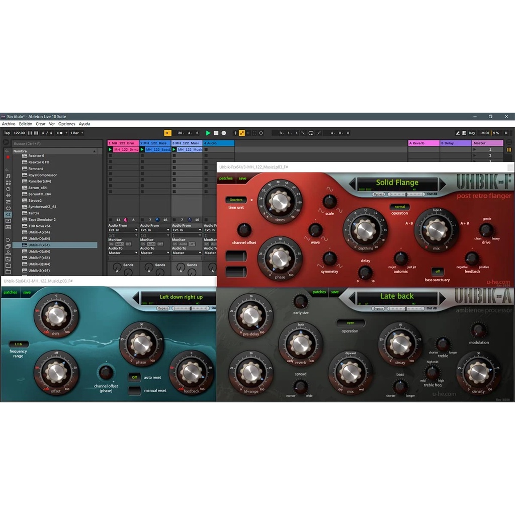 Jual U-he Uhbik v1 VST Plugins fine collection of effect plug-ins for ...