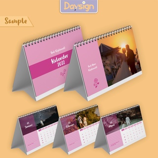 Jual Kalender Meja / Kalender Duduk / Desk Calendar / Kalender Custom ...