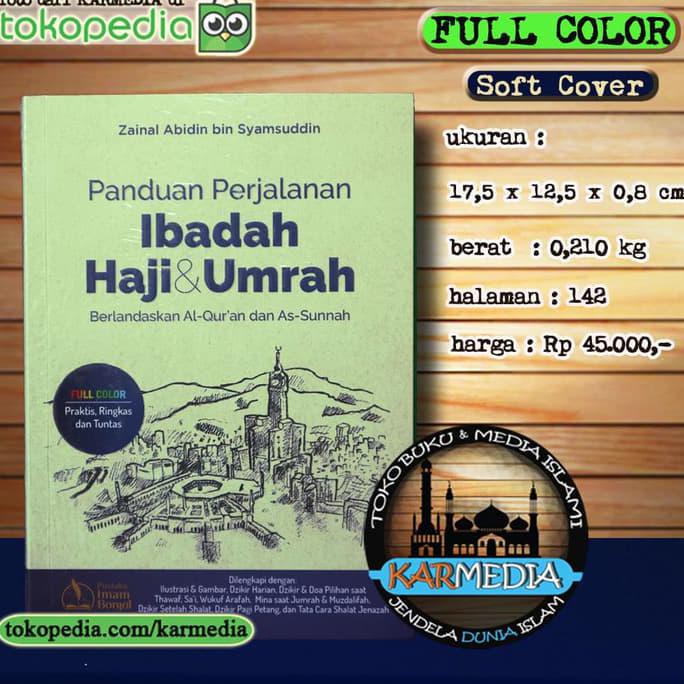 Jual Panduan Perjalanan Ibadah Haji & Umrah Full Color Pustaka Imam ...