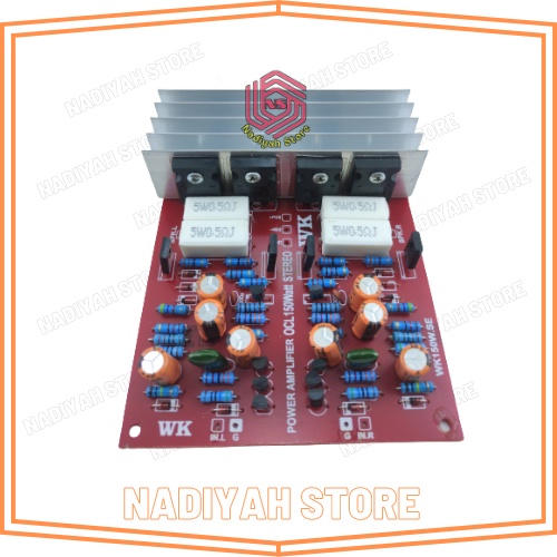 Jual Kit Driver 150watt stereo/kit amplifier + TR Final MURAH driver