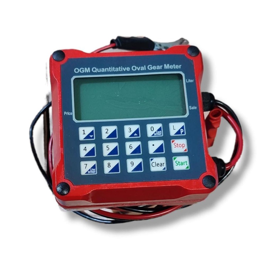 Jual Electronic/Digital Preset OGM Flowmeter 1 inch (12V) Shopee