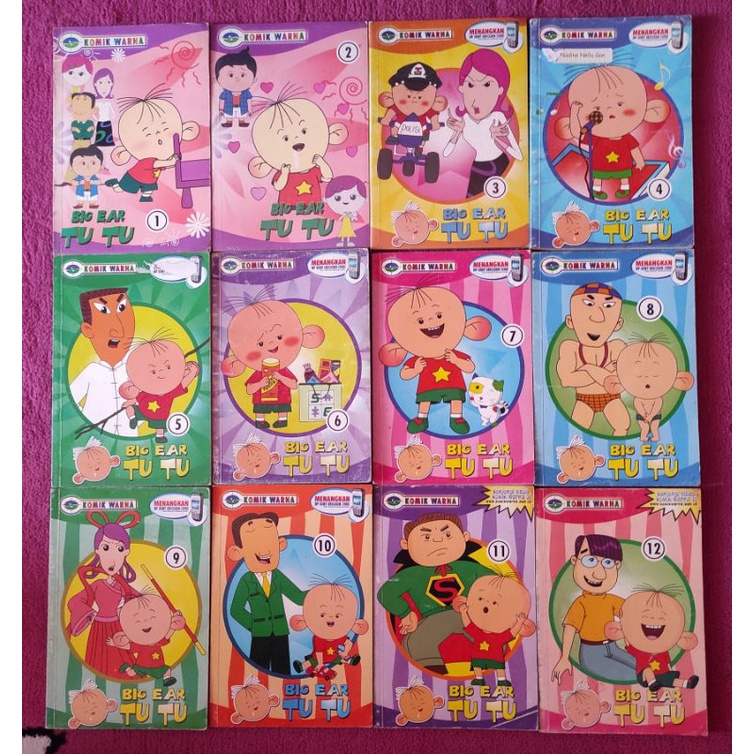 Jual Komik Anak Berwarna : Big Ear Tutu 1-12 Tamat Lengkap | Shopee ...