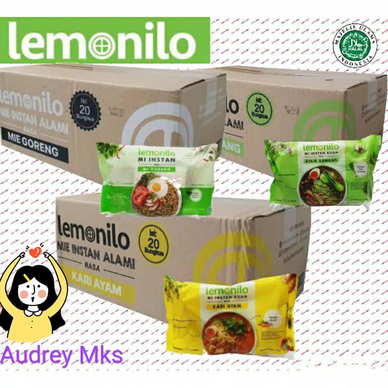 Jual Lemonilo Mie 1 karton (isi 20 bungkus) | Shopee Indonesia