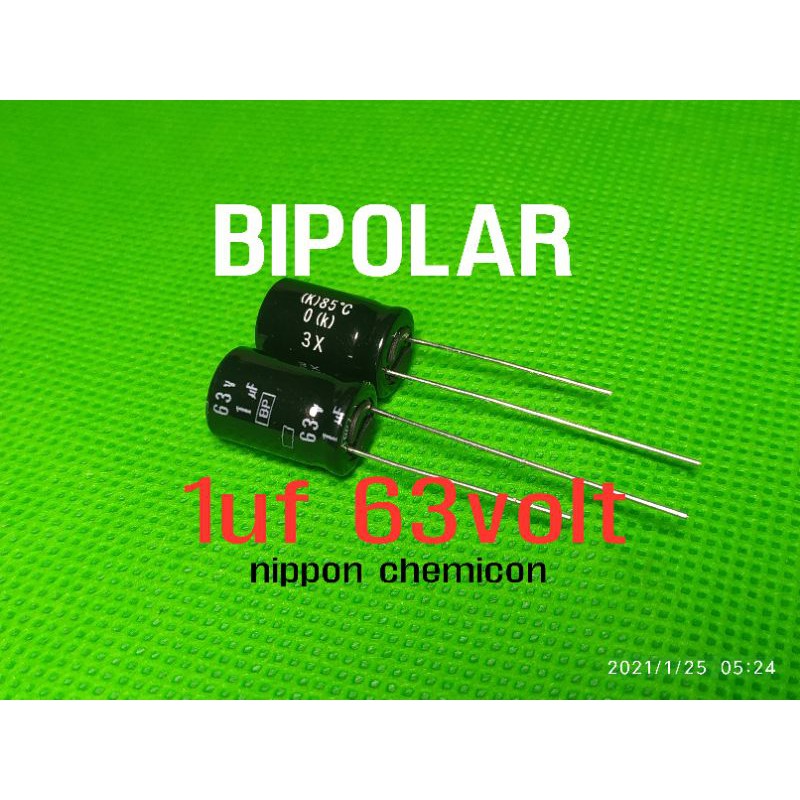 8 Condensatori Elettrolitici Nippon Chemi-Con LXY, 470uF 63V 105°C, Radiale, Made In Japan - Foto 3