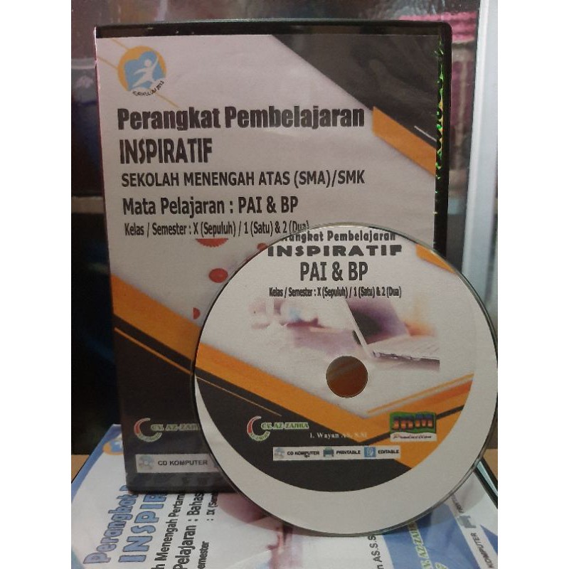 Jual CD RPP 1 LEMBAR SMA/MA SMK PRODUKTIF MATA PELAJARAN PAI & BP ...