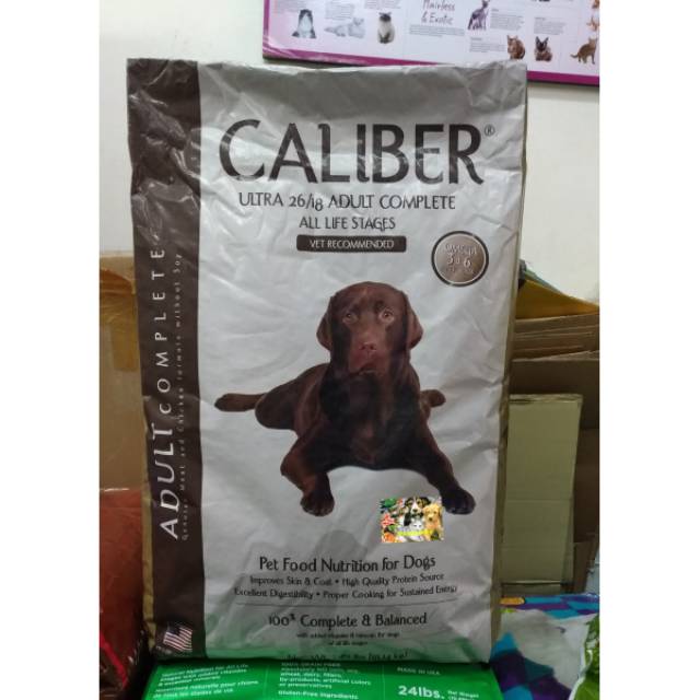 Jual Dog Food Caliber Ultra 40 lbs (18,63kg) Shopee Indonesia