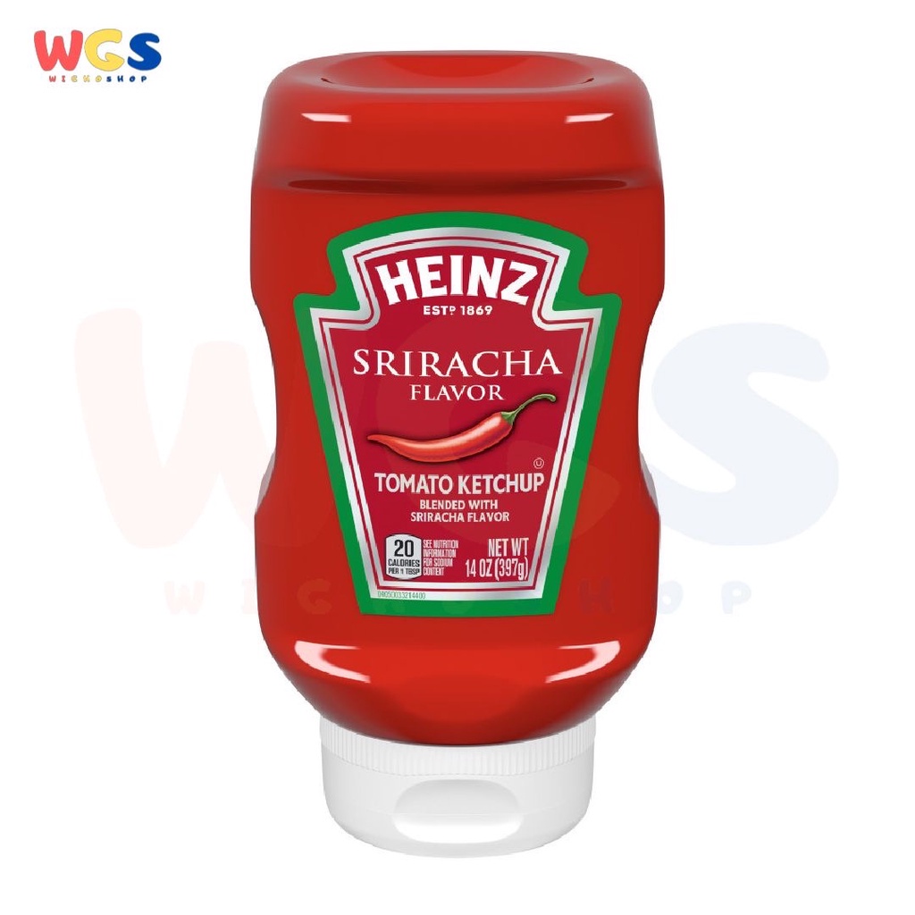 Jual Heinz Sriracha Flavor Tomato Ketchup Blended With Sriracha 14oz 397g Shopee Indonesia 9392