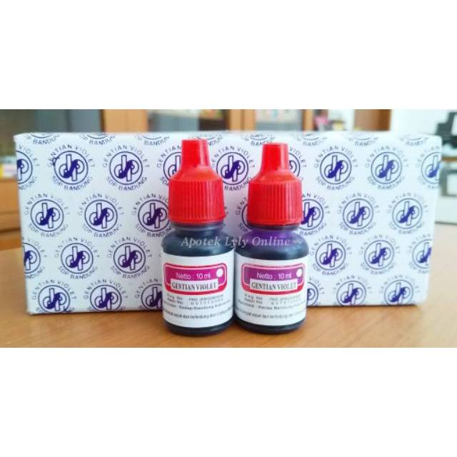 Jual Gentian Violet 10 Ml Obat Jamur Sariawan Shopee Indonesia