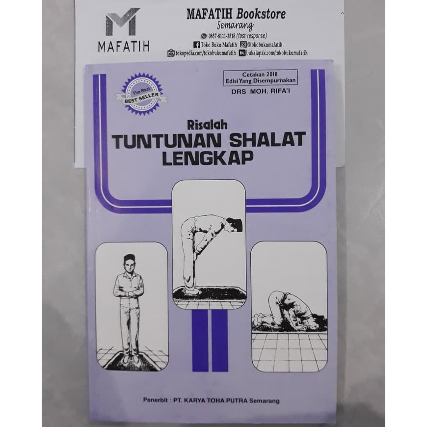 Jual Buku Risalah Tuntunan Shalat Lengkap 4 Ukuran - Bimbingan Tata ...