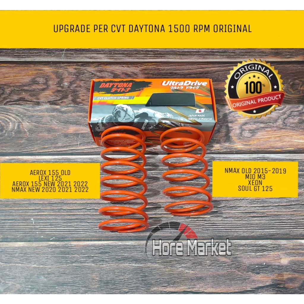 Jual PER CVT DAYTONA AEROX 155 LEXI NMAX OLD NEW 2015 2016 2017 2018 ...