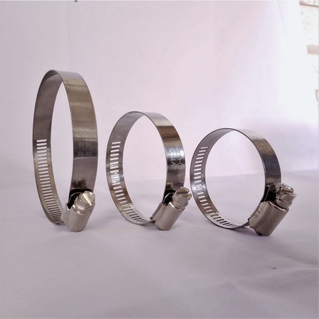 Jual Klem Selang Stainless Steel Hose Clamp 2,25